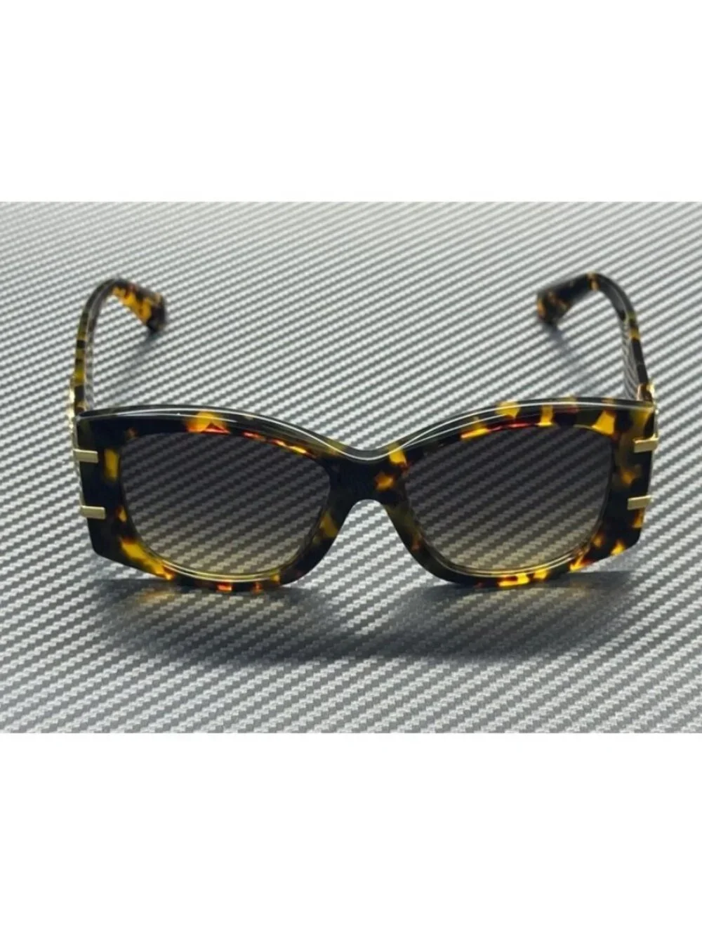 New Dolce & Gabbana Men Yellow Havana Sunglasses 54-17-145
